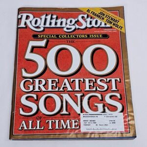 Rolling Stone Magazine 500 Greatest Songs All Time Special Collector Issue 2004
